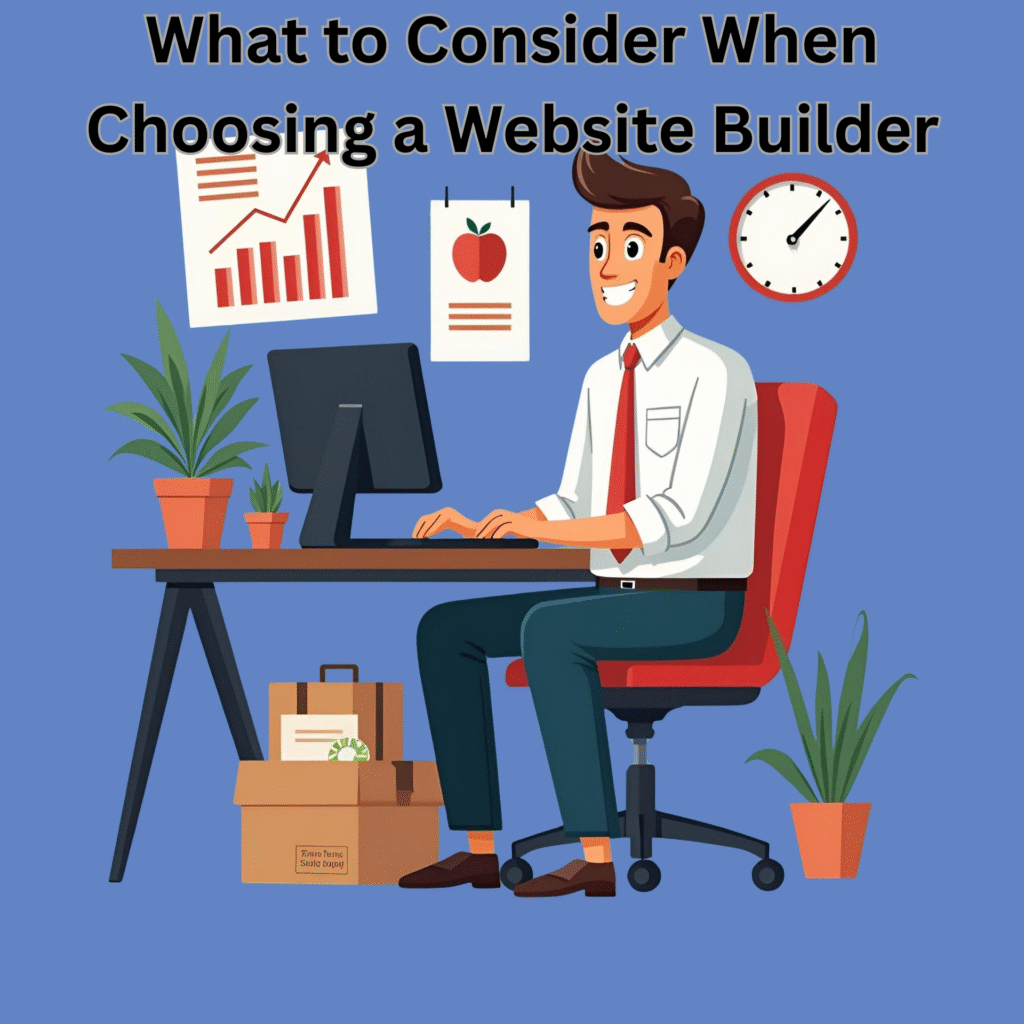 What to Consider When Choosing a Website Builder
