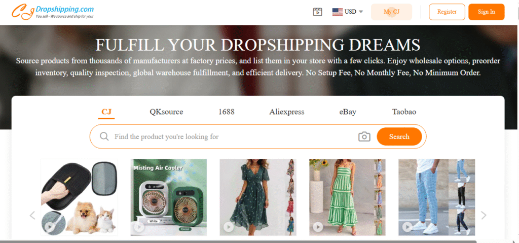 CJdropshipping