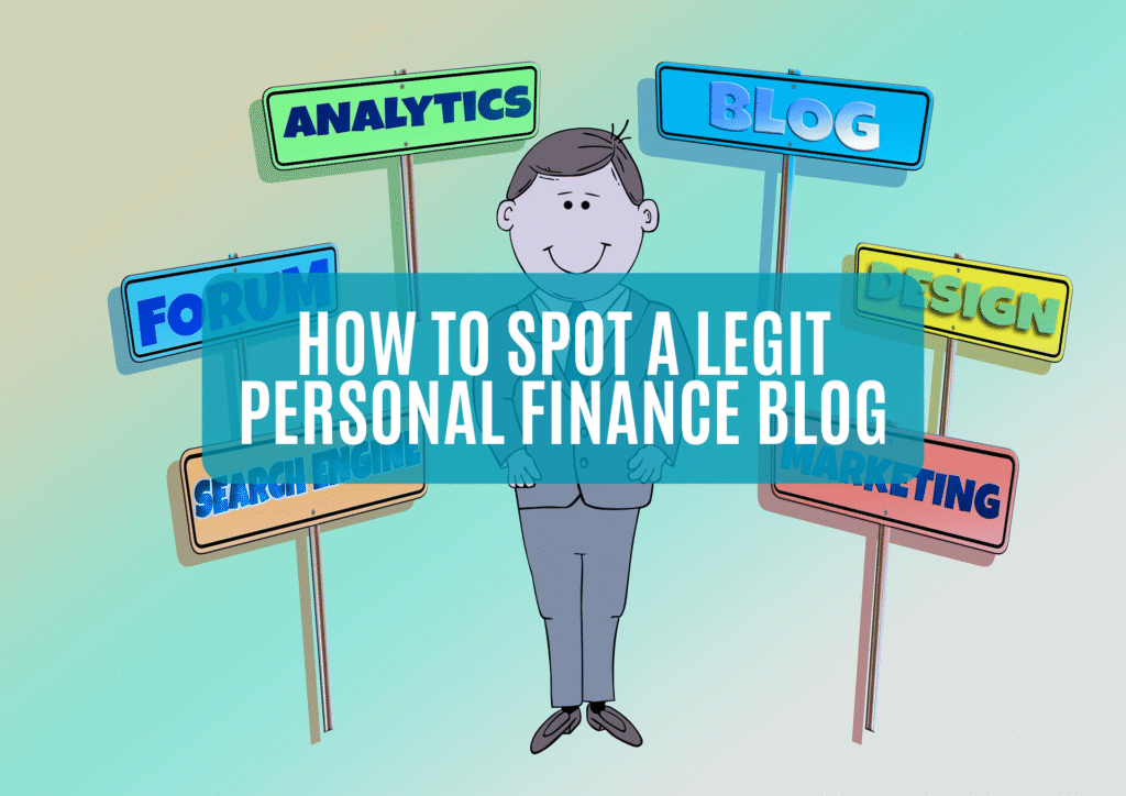 How to Spot a Legit Personal Finance Blog