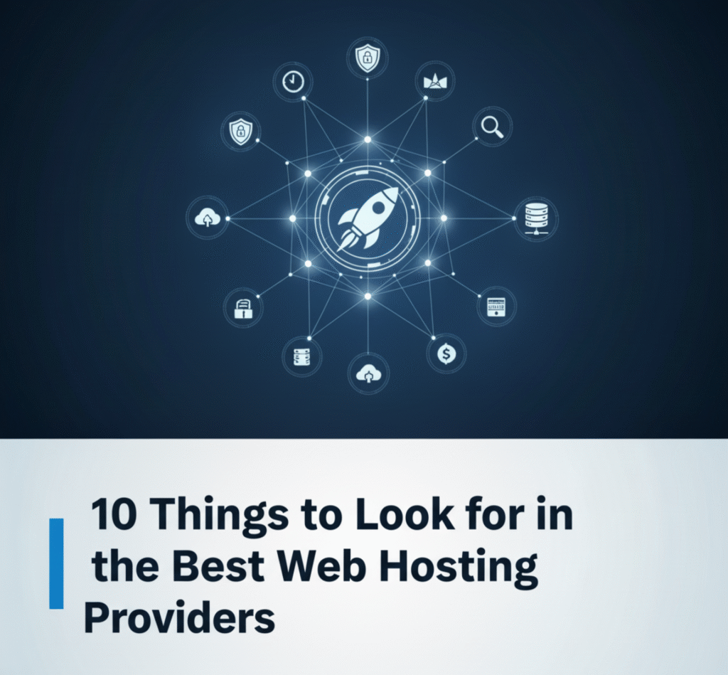 10 things to look for Best Web Hosting Providers in 2025