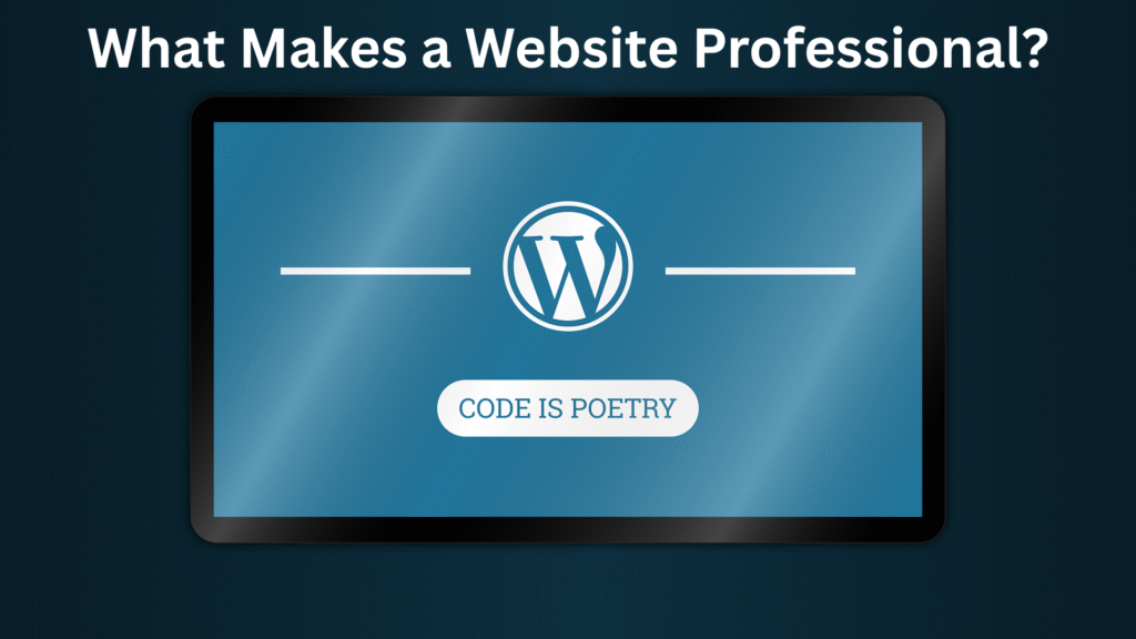 What Makes a Website Professional?