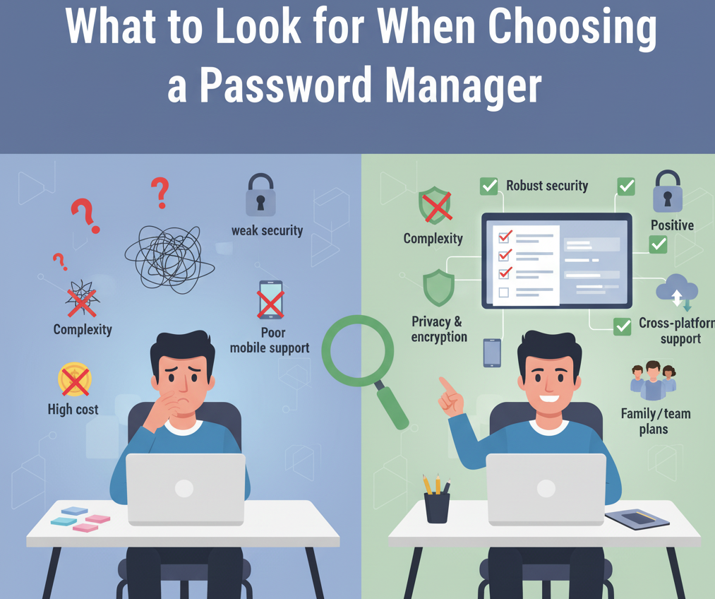 What to Look for When Choosing a Password Manager