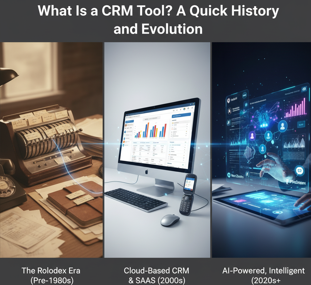 What Is a CRM Tool? A Quick History and Evolution