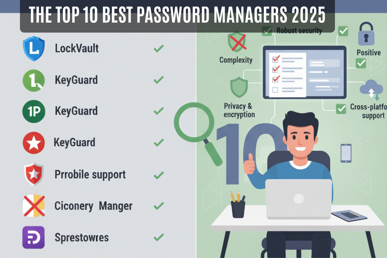 The Top 10 Best Password Managers 2025