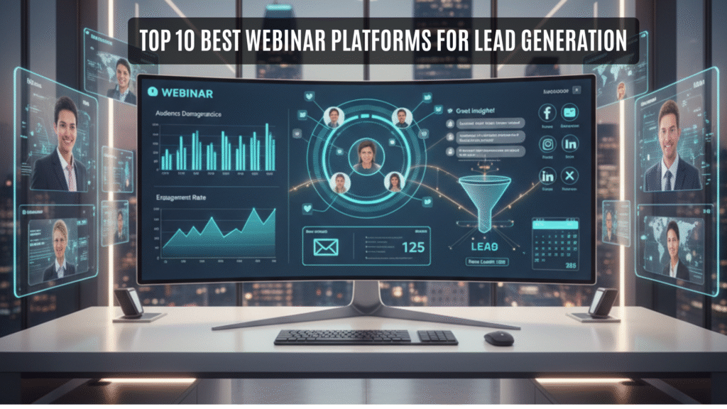 Top 10 Best Webinar Platforms for Lead Generation