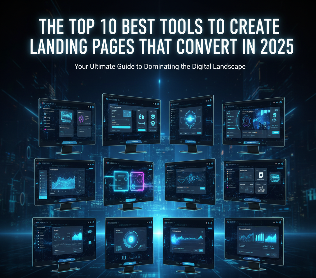 The Top 10 Best Tools to Create Landing Pages That Convert in 2025