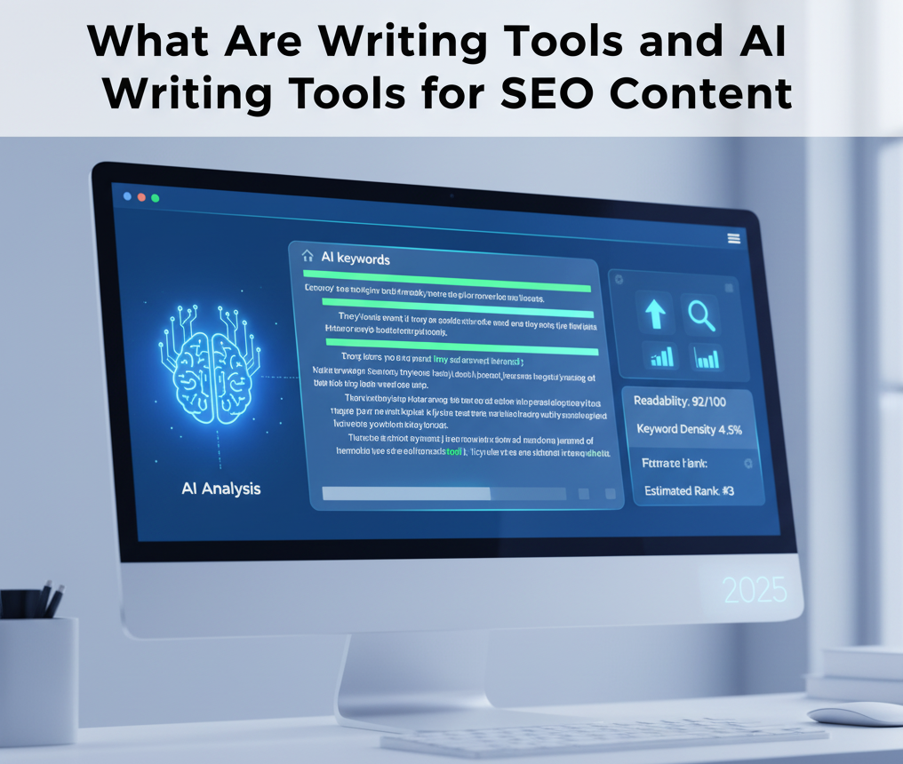 What Are Writing Tools and AI Writing Tools for SEO Content