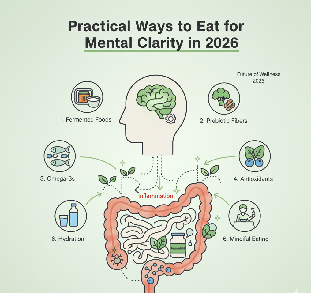 Practical ways to eat for mental clarity in 2026