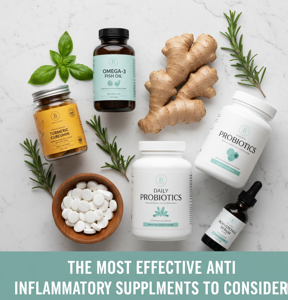 The Best anti-inflammatory supplements to consider