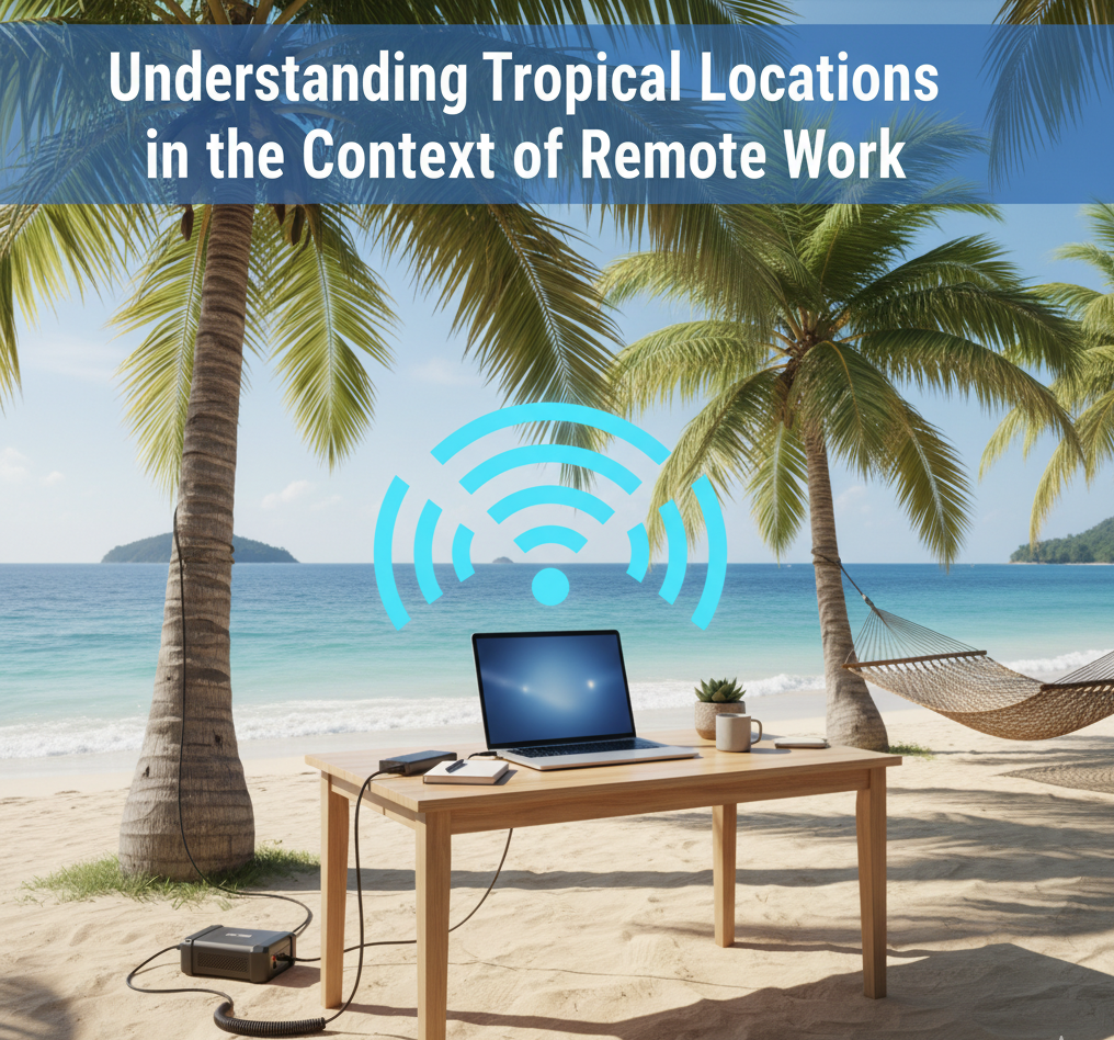 Understanding Tropical Locations in the Context of Remote Work