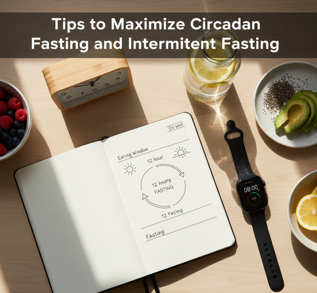 Tips to Maximize Circadian Fasting and Intermittent Fasting