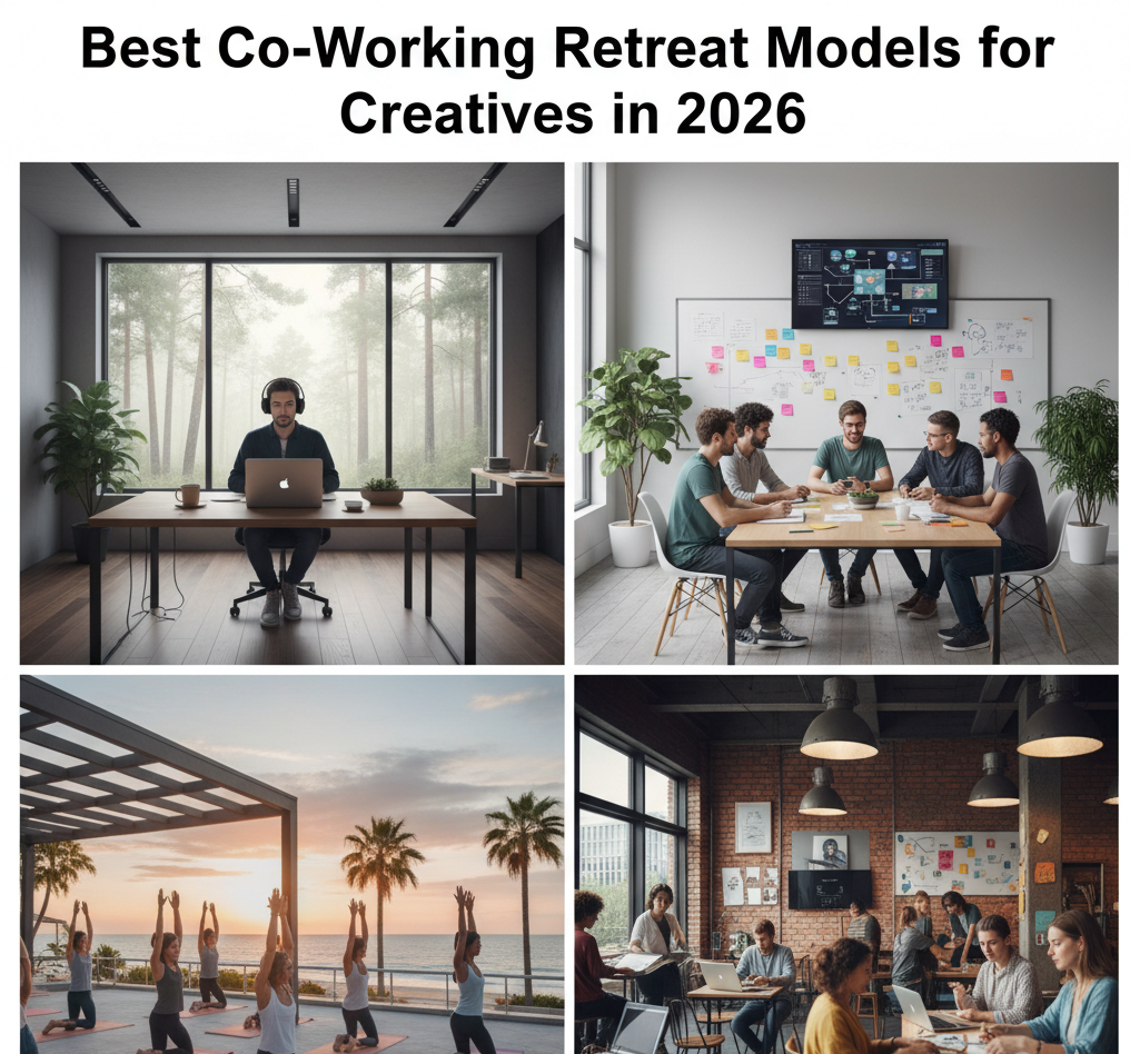 Best Co-Working Retreat Models for Creatives in 2026