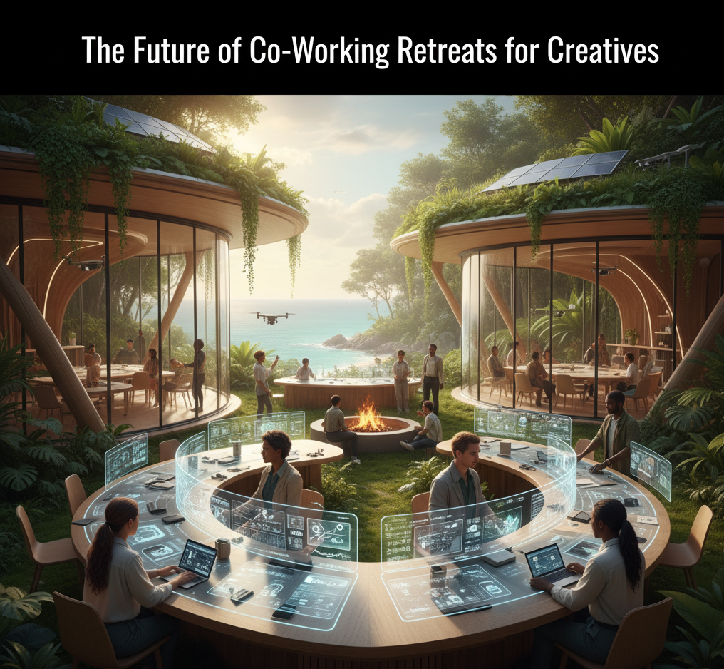 The Future of Co-Working Retreats for Creatives