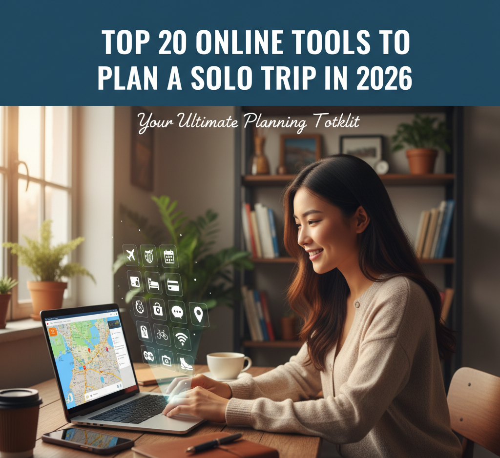 Top 20 Online Tools to Plan a Solo Trip in 2026