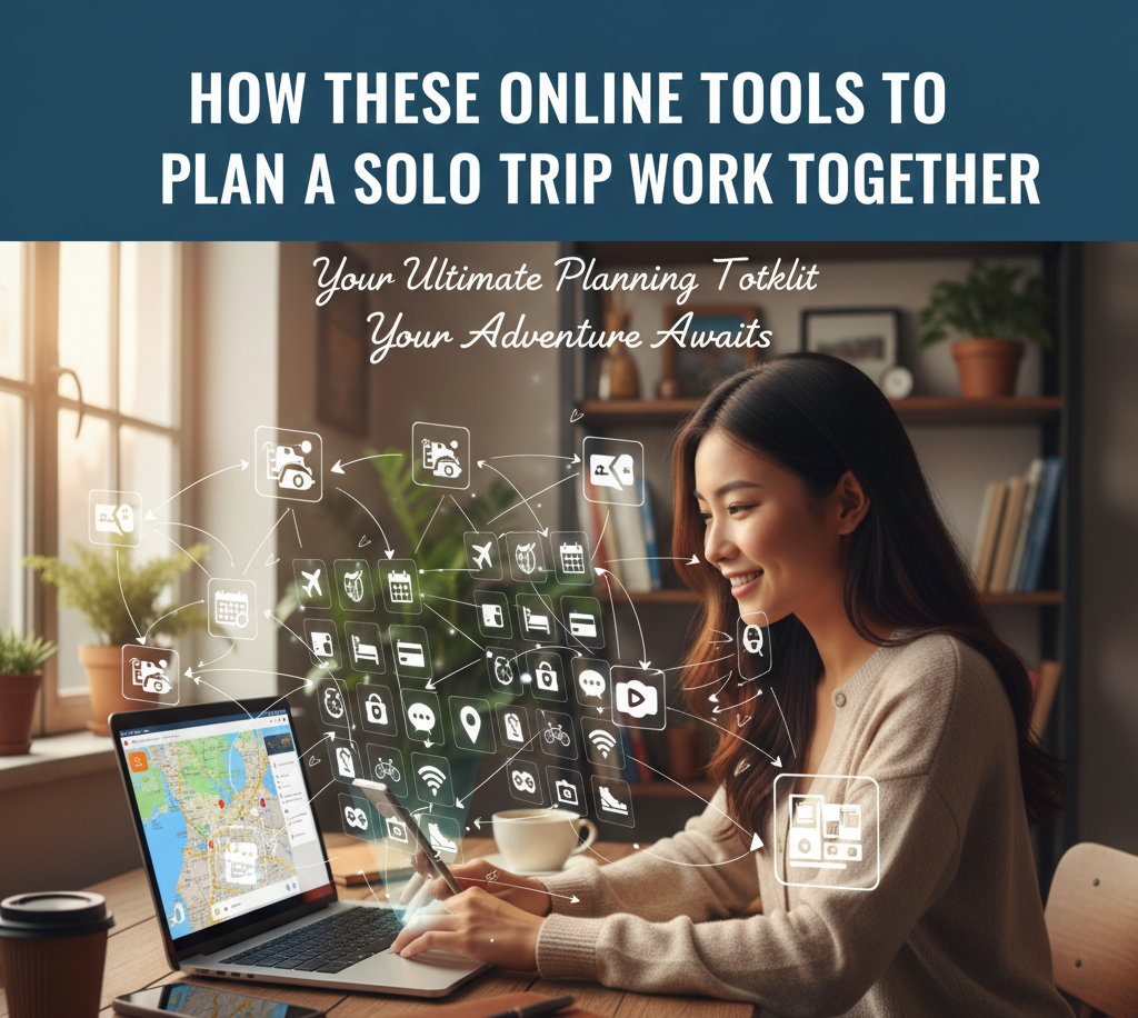 How These Online Tools to plan a solo trip Work Together