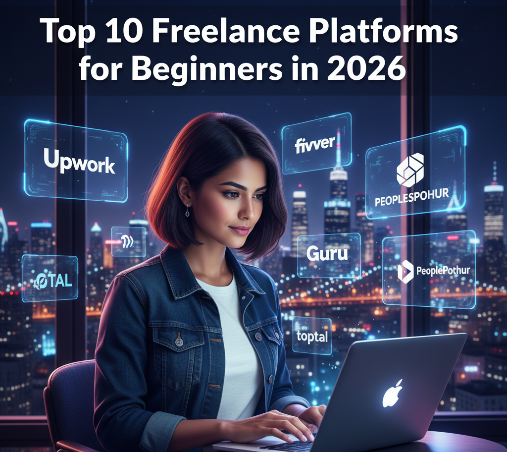 Top 10 Freelance Platforms for Beginners in 2026
