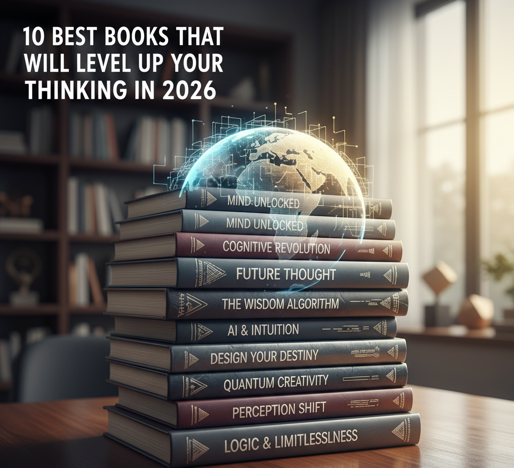 Top 10 Best Books That Will Level Up Your Thinking in 2026