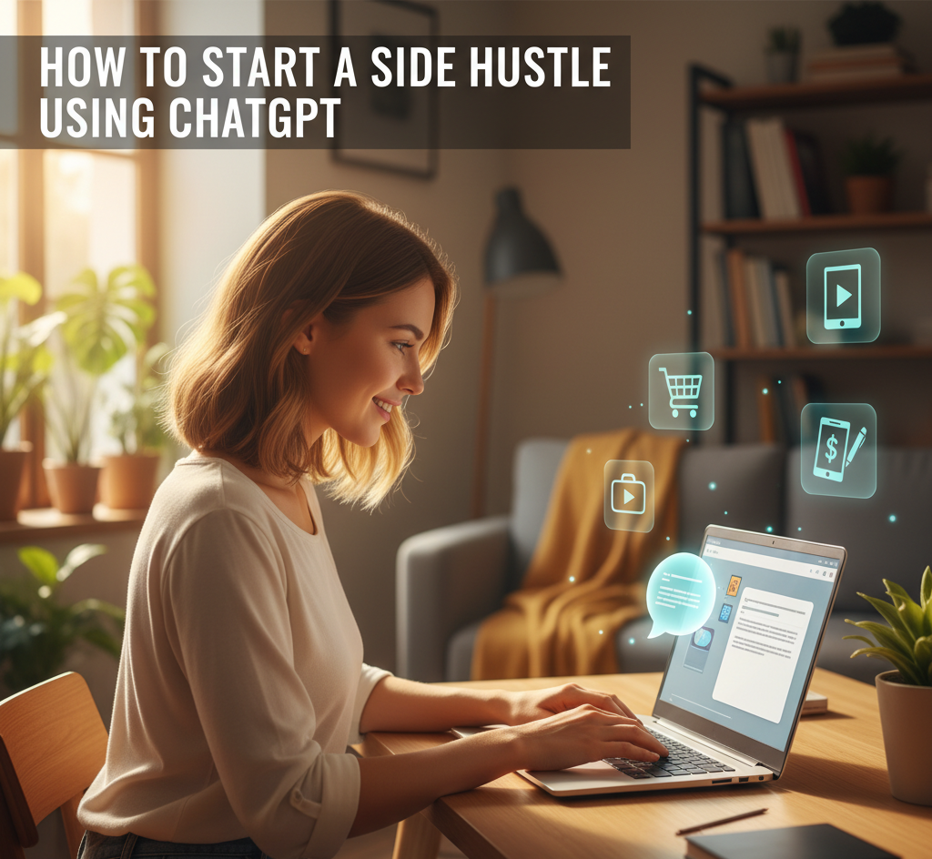 How to start a Side Hustle Using ChatGPT