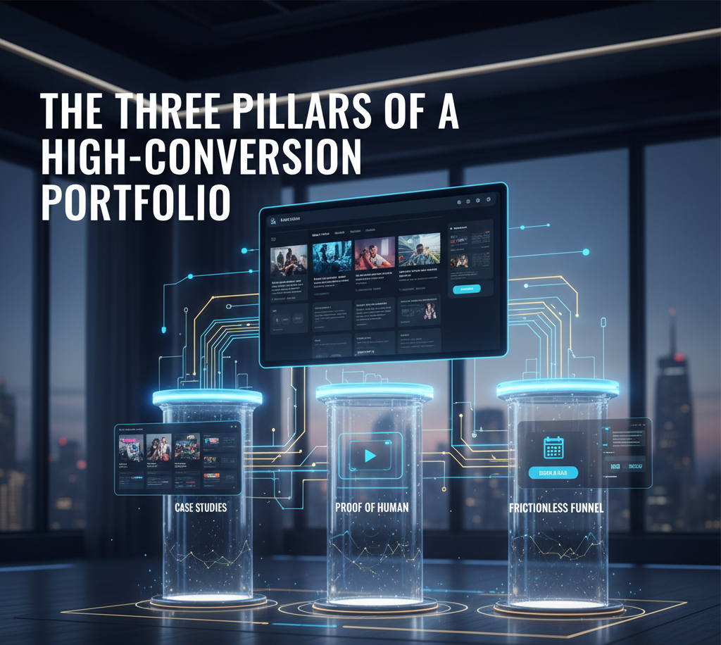 The Three Pillars of a High-Conversion Portfolio