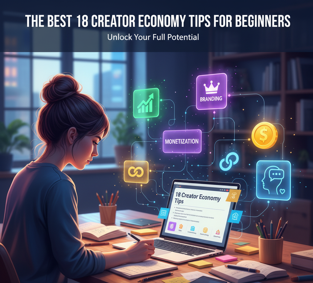 The Best 18 Creator Economy Tips for Beginners
