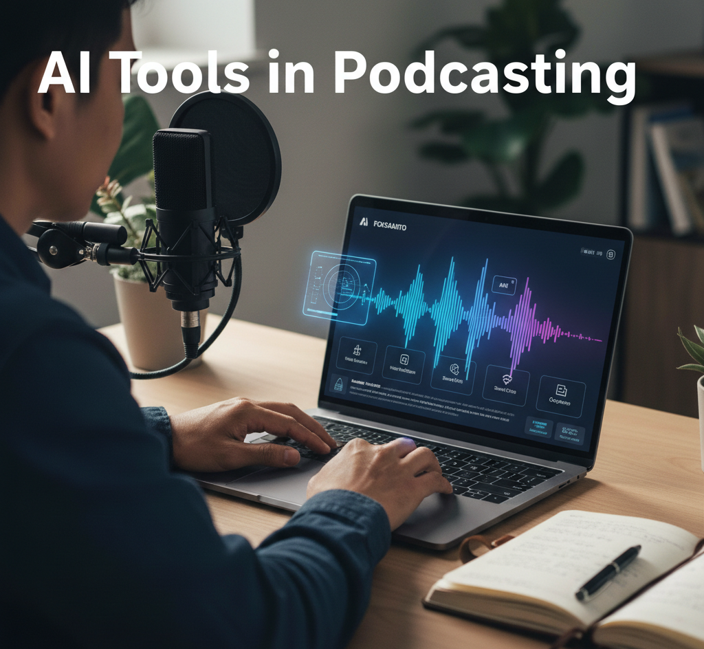 AI tools in podcasting
