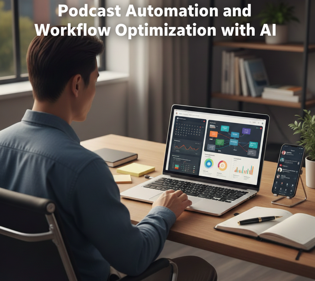 Podcast automation and workflow optimization with AI